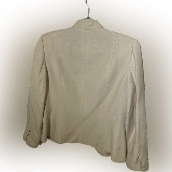 Liz Claiborne Tan and Pink Pants Suit Set Sz 8 - Picture 9 of 15